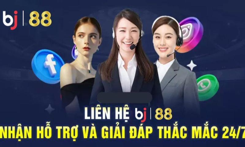 Liên lạc nhà cái Bj88 theo nhiều phương thức